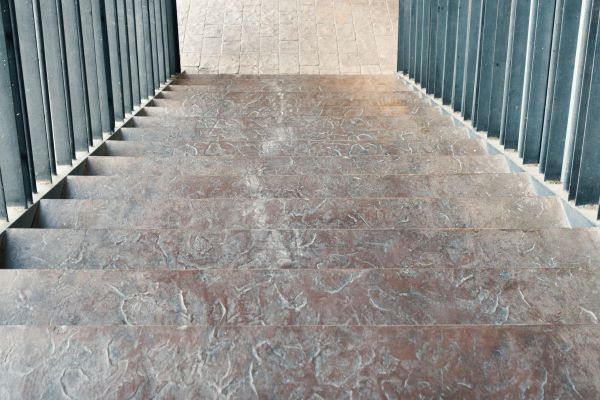 Cost of Concrete Stair Stamping in Temple