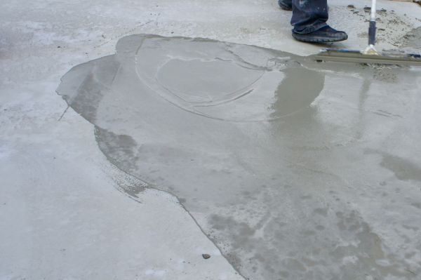Concrete Overlaying in Temple
