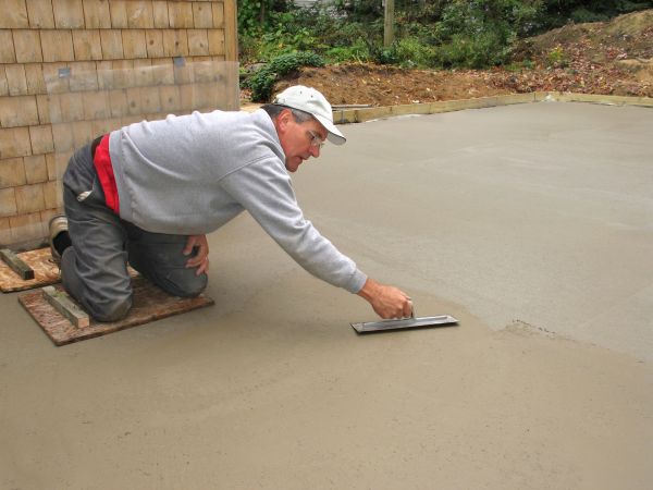 Concrete Slab Finishing in Temple
