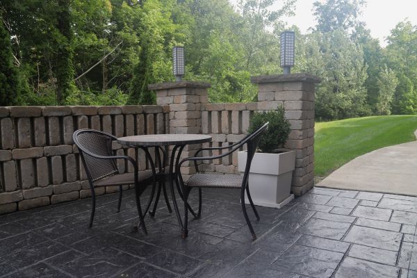 Cost of Stamped Cement Patio Service in Temple