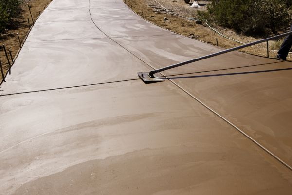 Outdoor Concrete Staining in Temple