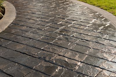How Commercial Stamped Concrete Enhances Business Curb Appeal
